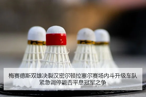 梅赛德斯双雄决裂汉密尔顿拉塞尔赛场内斗升级车队紧急调停能否平息冠军之争